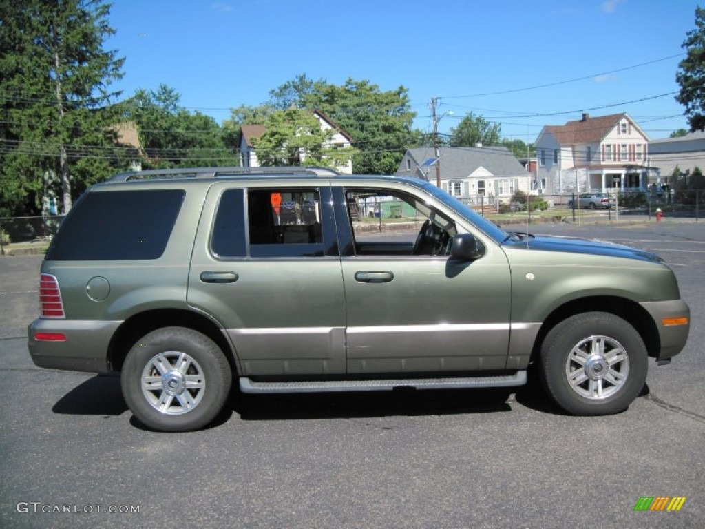 2003 Mountaineer Convenience AWD - Estate Green Metallic / Medium Dark Parchment photo #9