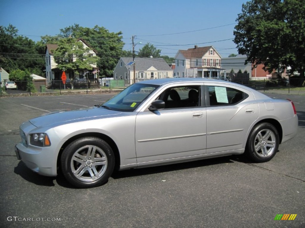 Bright Silver Metallic Dodge Charger