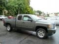 2011 Steel Green Metallic Chevrolet Silverado 1500 LT Extended Cab 4x4  photo #5