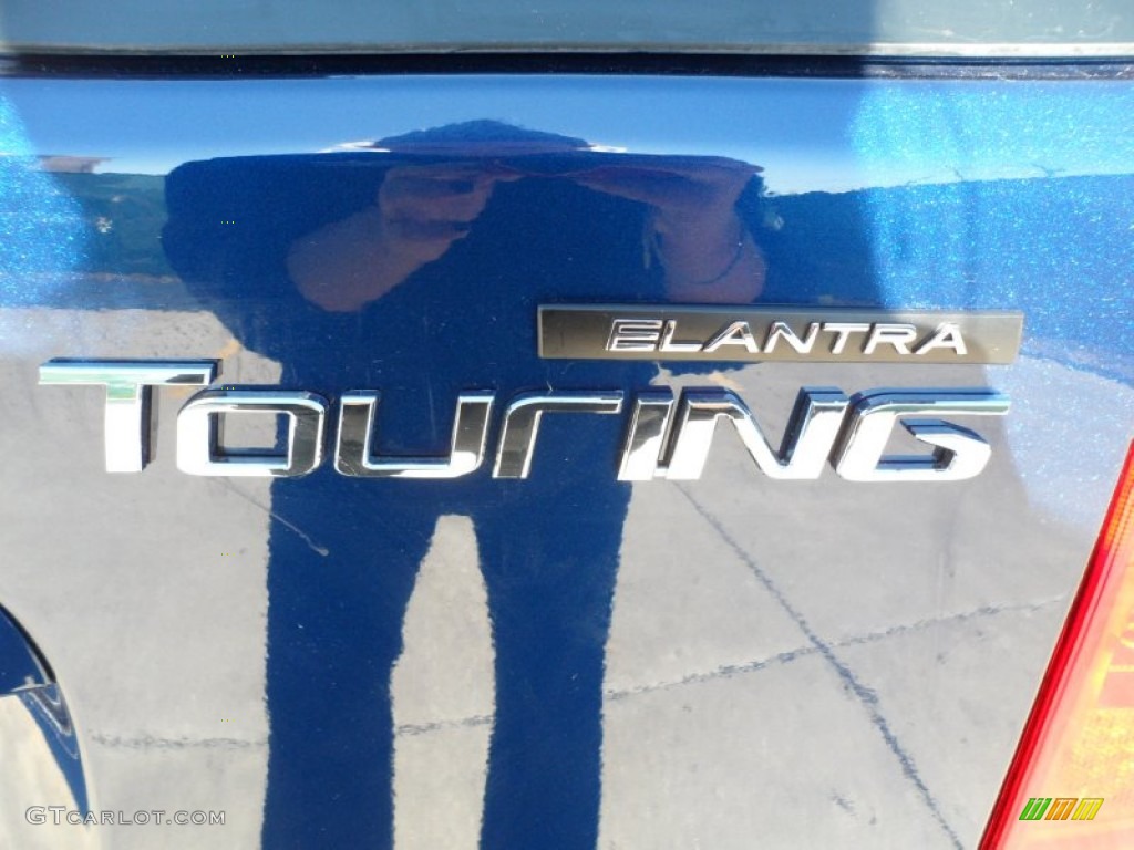 2012 Elantra SE Touring - Atlantic Blue / Black photo #15