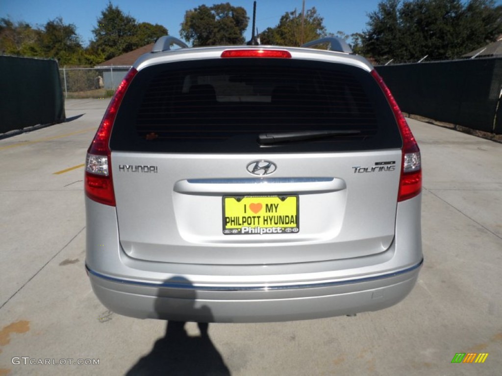 2012 Elantra GLS Touring - Shimmering Silver / Black photo #4