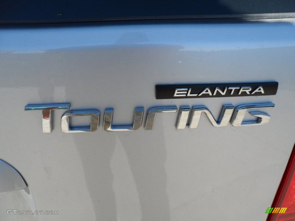 2012 Elantra GLS Touring - Shimmering Silver / Black photo #16