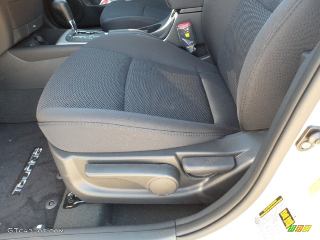 2012 Elantra GLS Touring - Shimmering Silver / Black photo #26