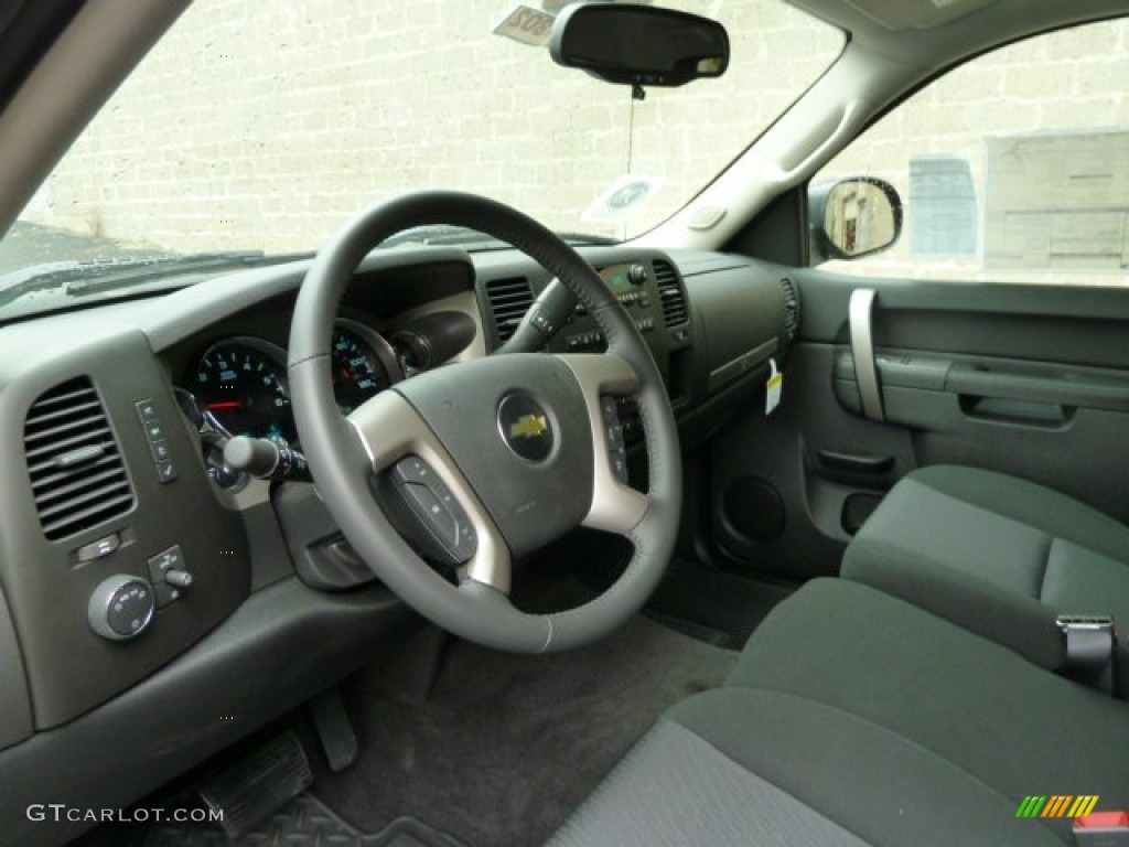 2011 Silverado 1500 LT Crew Cab 4x4 - Taupe Gray Metallic / Ebony photo #15