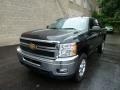 2011 Black Chevrolet Silverado 2500HD LT Extended Cab 4x4  photo #8