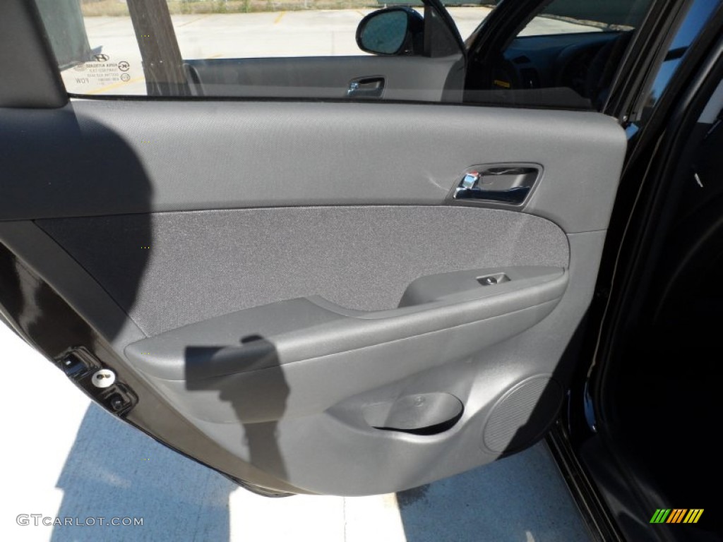 2012 Elantra GLS Touring - Black Noir Pearl / Black photo #21