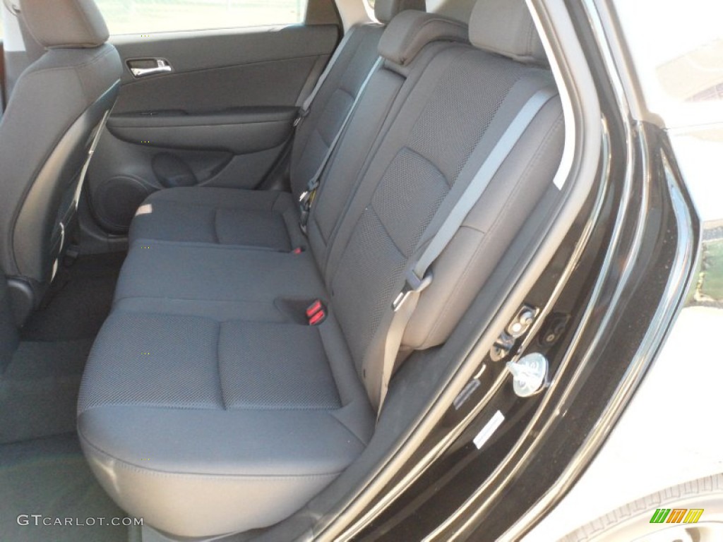 2012 Elantra GLS Touring - Black Noir Pearl / Black photo #22