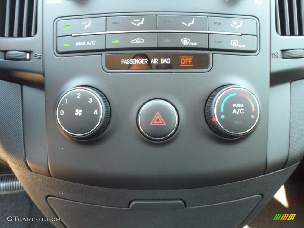 2012 Elantra GLS Touring - Black Noir Pearl / Black photo #30