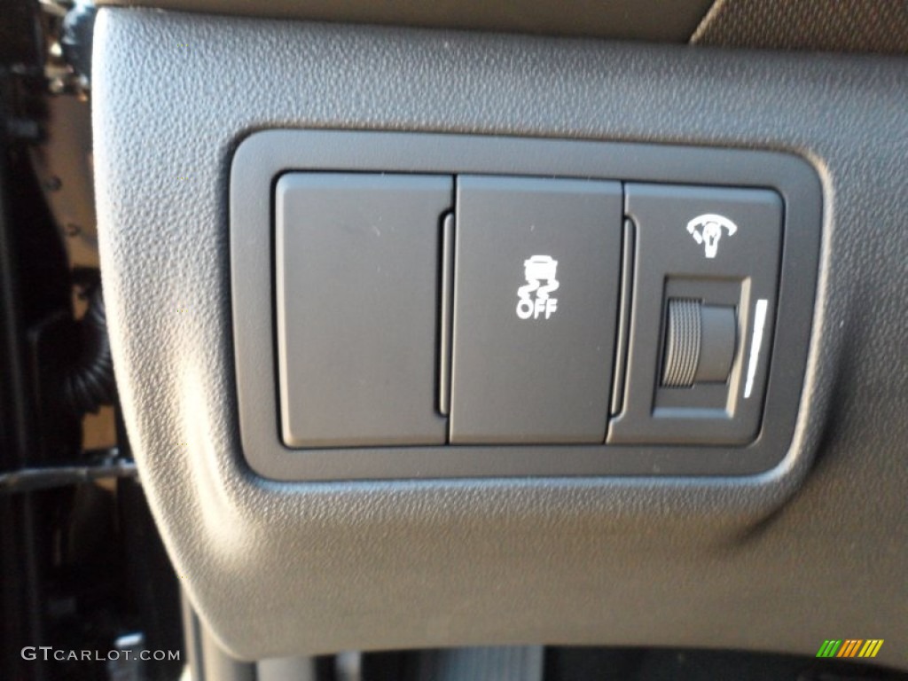 2012 Elantra GLS Touring - Black Noir Pearl / Black photo #34