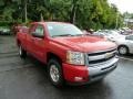 2011 Victory Red Chevrolet Silverado 1500 LT Extended Cab 4x4  photo #6