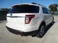 2012 White Platinum Tri-Coat Ford Explorer XLT  photo #3