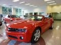 2011 Victory Red Chevrolet Camaro LT/RS Convertible  photo #1