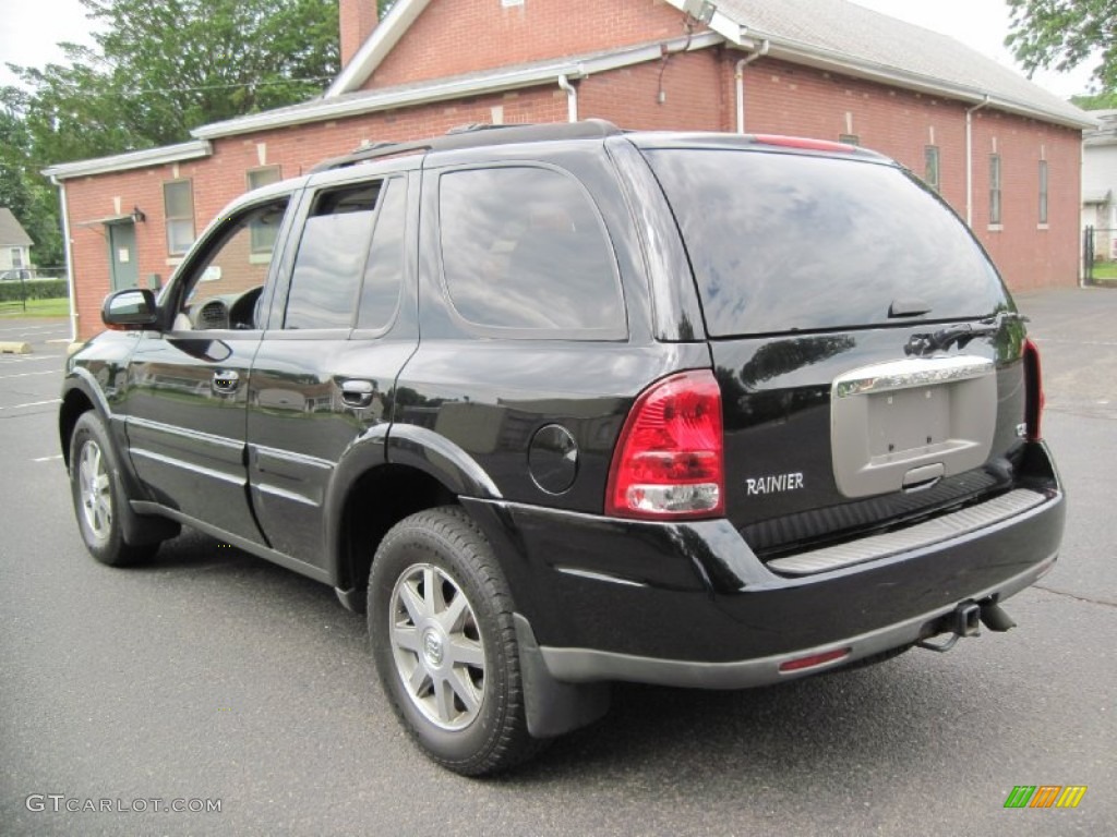 2004 Rainier CXL AWD - Black / Medium Pewter photo #5