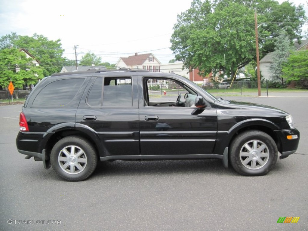 2004 Rainier CXL AWD - Black / Medium Pewter photo #9