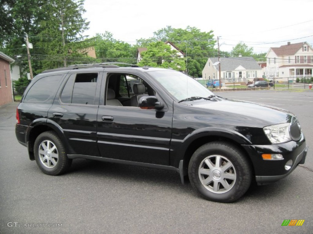 2004 Rainier CXL AWD - Black / Medium Pewter photo #10