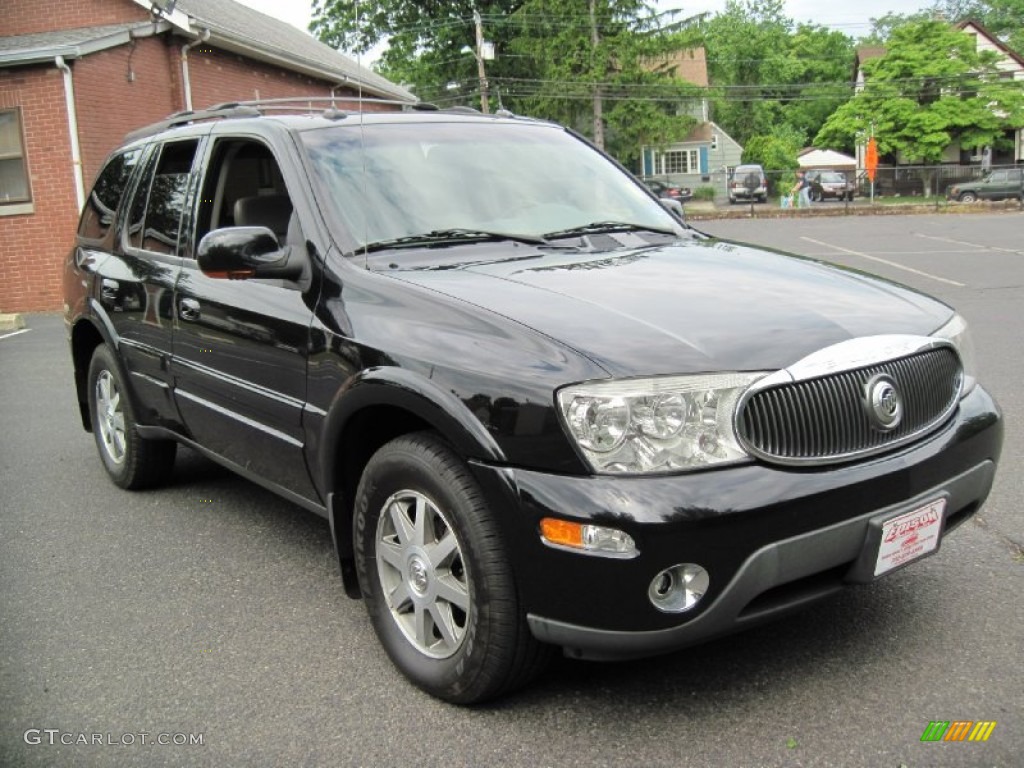 2004 Rainier CXL AWD - Black / Medium Pewter photo #11