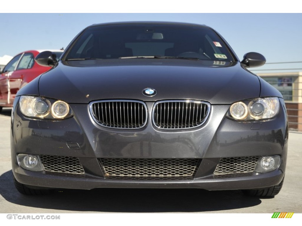 2008 3 Series 335i Convertible - Sparkling Graphite Metallic / Black photo #2