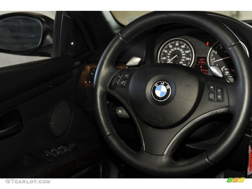 2008 3 Series 335i Convertible - Sparkling Graphite Metallic / Black photo #22