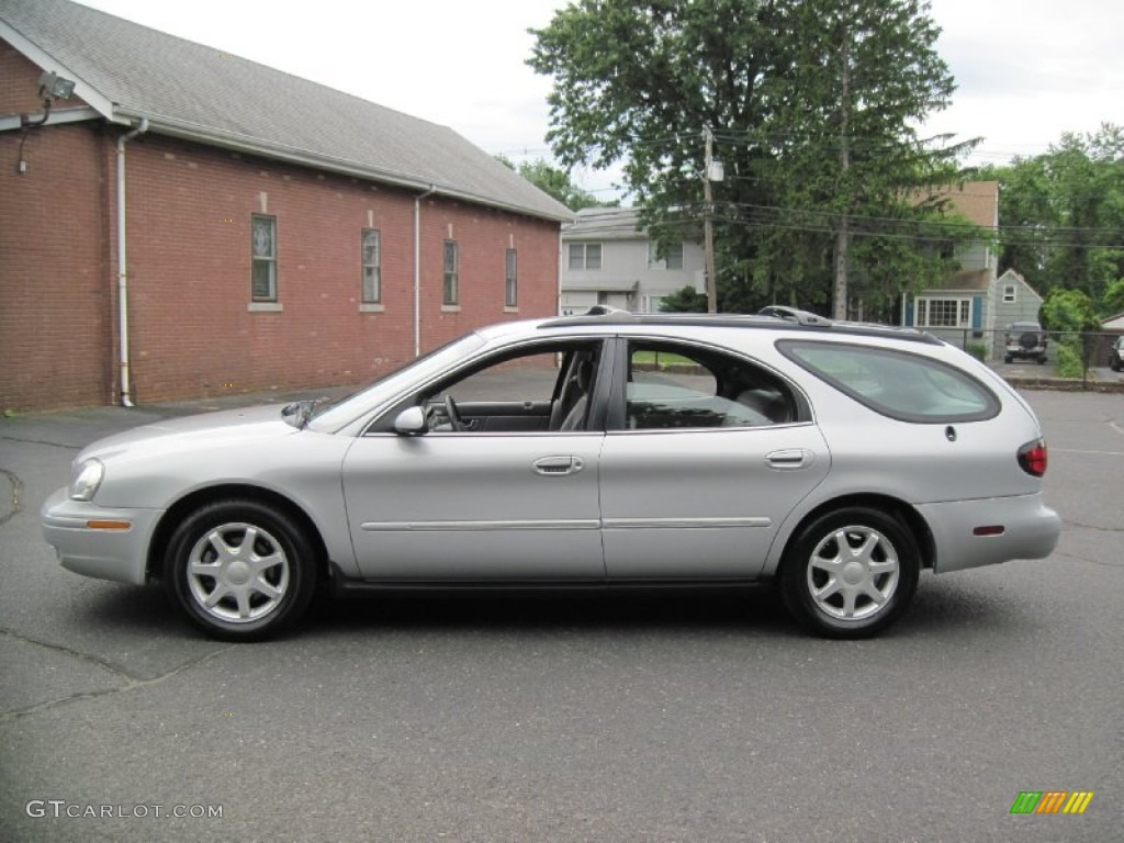 2003 Sable LS Premium Wagon - Silver Frost Metallic / Medium Graphite photo #1