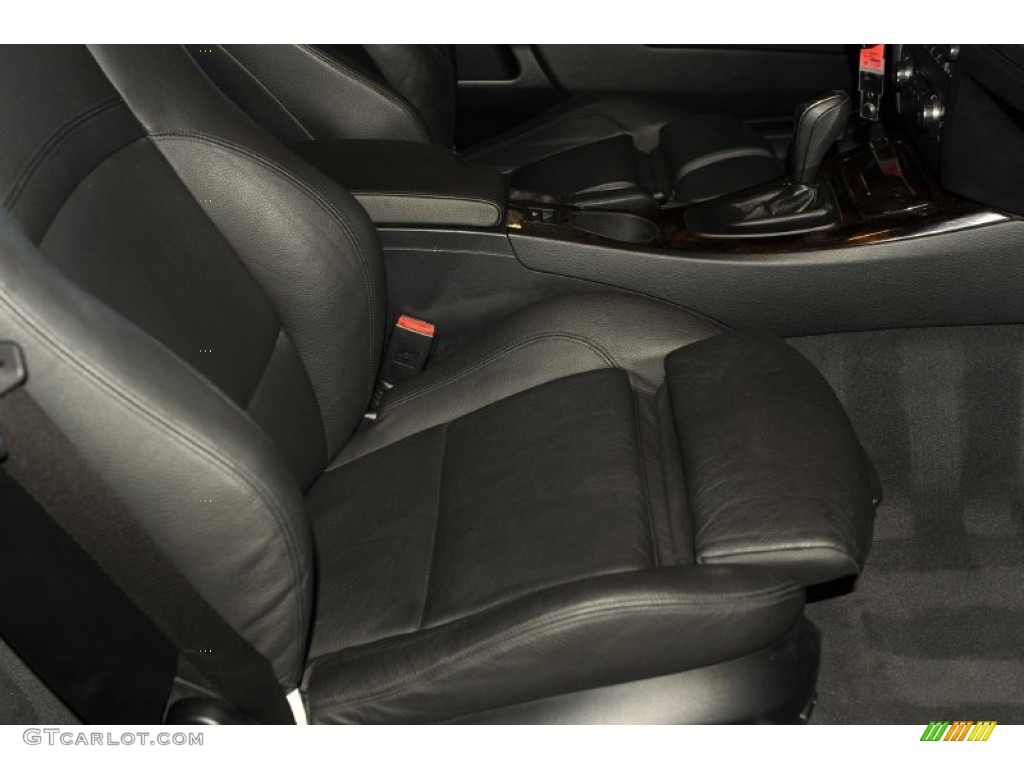2008 3 Series 335i Convertible - Sparkling Graphite Metallic / Black photo #39