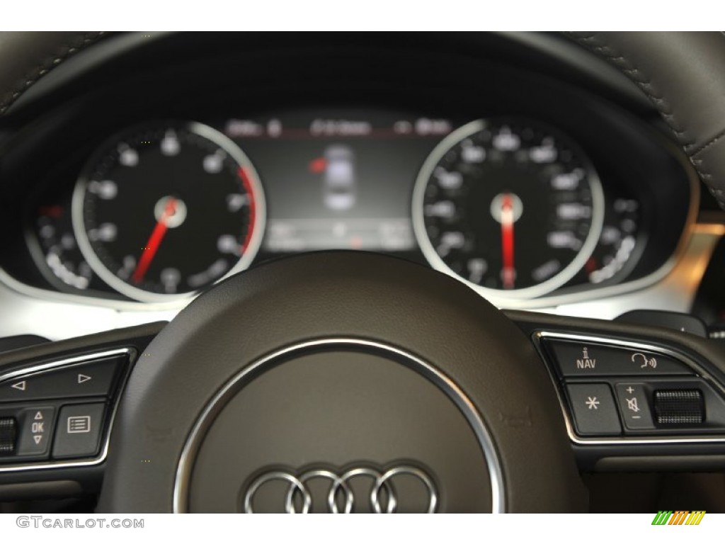 2012 A6 3.0T quattro Sedan - Ibis White / Velvet Beige photo #18