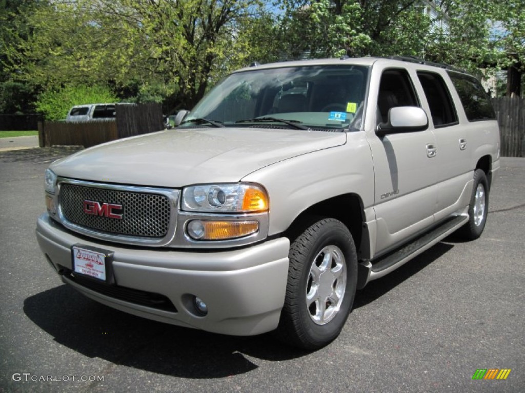2004 Yukon XL Denali AWD - Silver Birch Metallic / Stone Gray photo #2