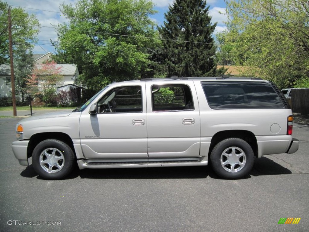 2004 Yukon XL Denali AWD - Silver Birch Metallic / Stone Gray photo #3