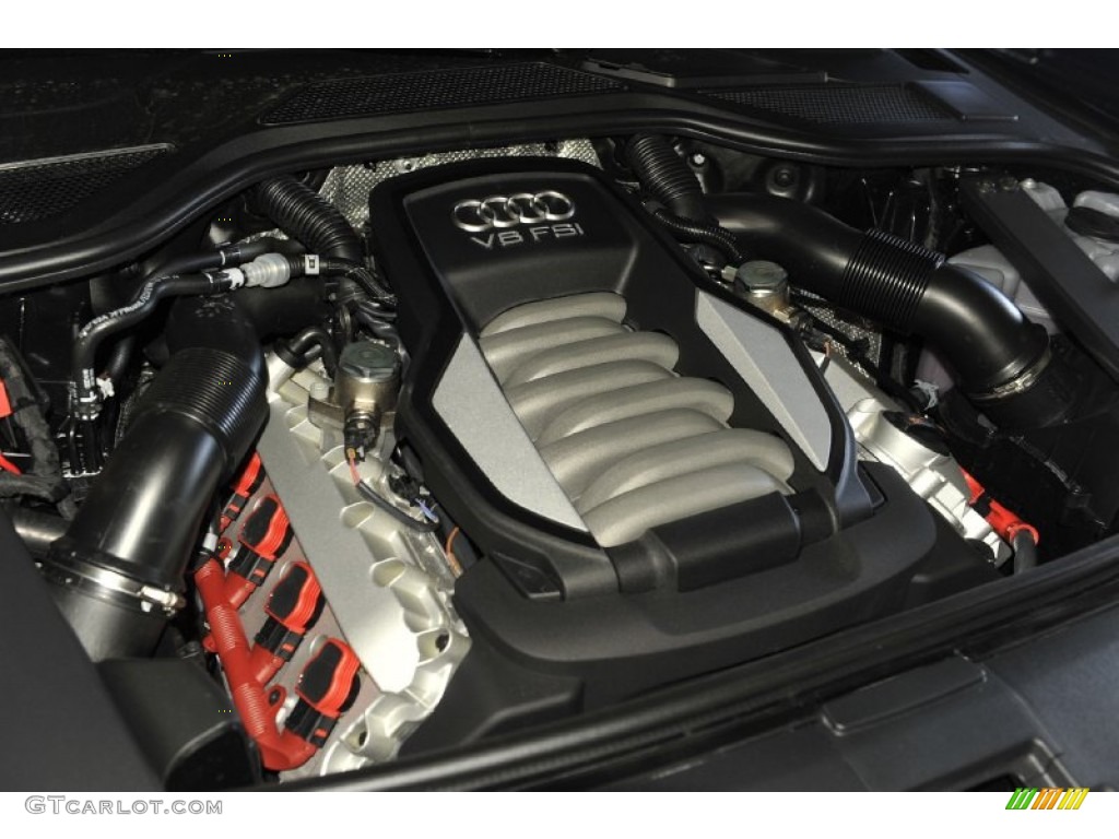 2012 Audi A8 L 4.2 quattro 4.2 Liter FSI DOHC 32-Valve VVT V8 Engine Photo #56649171