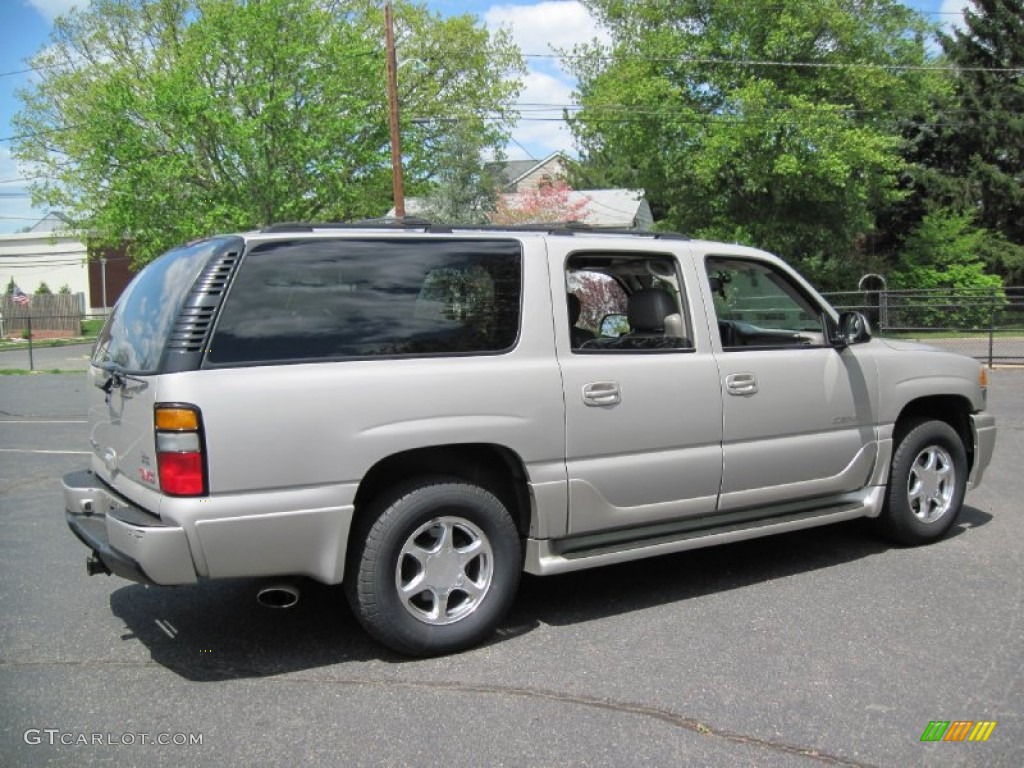 2004 Yukon XL Denali AWD - Silver Birch Metallic / Stone Gray photo #8
