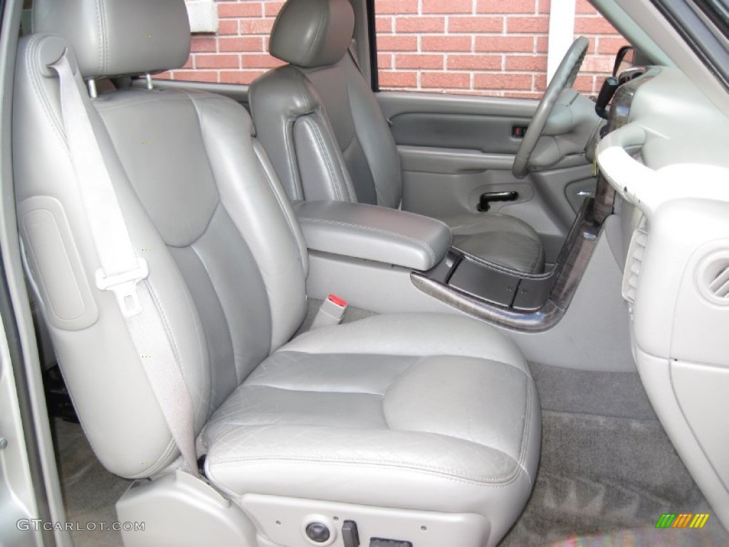2004 Yukon XL Denali AWD - Silver Birch Metallic / Stone Gray photo #14