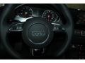 Black 2012 Audi A8 4.2 quattro Steering Wheel