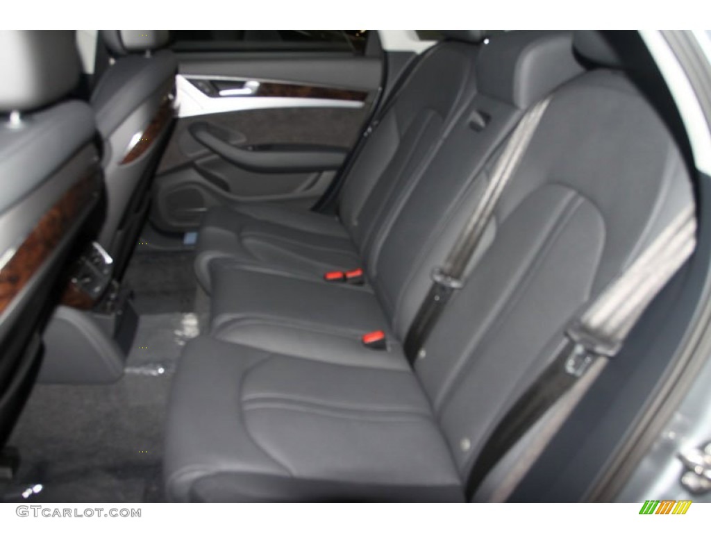Black Interior 2012 Audi A8 4.2 quattro Photo #56649384