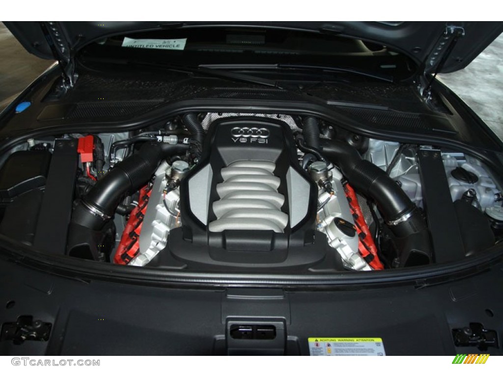 2012 Audi A8 4.2 quattro 4.2 Liter FSI DOHC 32-Valve VVT V8 Engine Photo #56649444