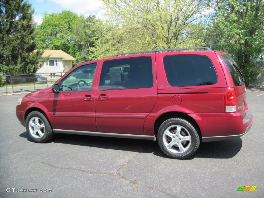 2005 Uplander LS - Sport Red Metallic / Medium Gray photo #4