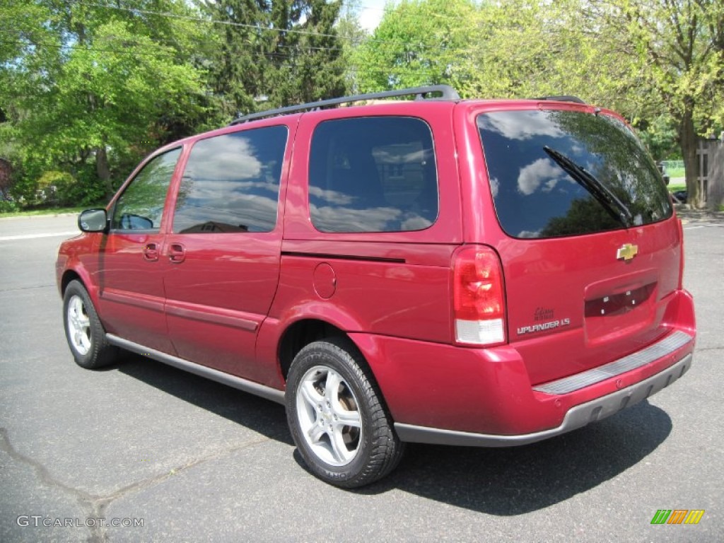 2005 Uplander LS - Sport Red Metallic / Medium Gray photo #5