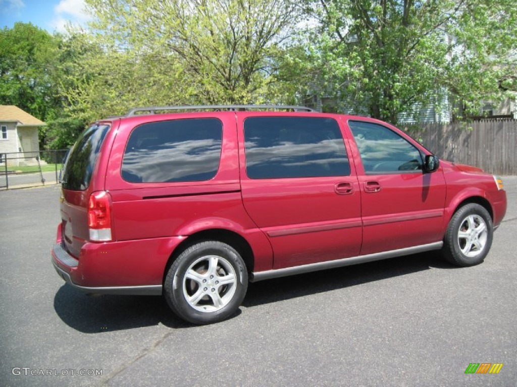 2005 Uplander LS - Sport Red Metallic / Medium Gray photo #8