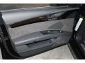 2012 Audi A8 Black Interior Door Panel Photo