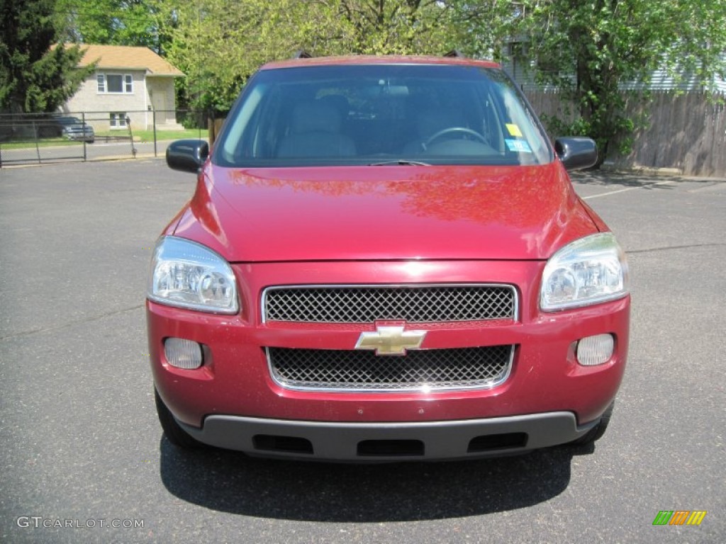 2005 Uplander LS - Sport Red Metallic / Medium Gray photo #12