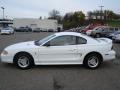 Crystal White 1997 Ford Mustang V6 Coupe