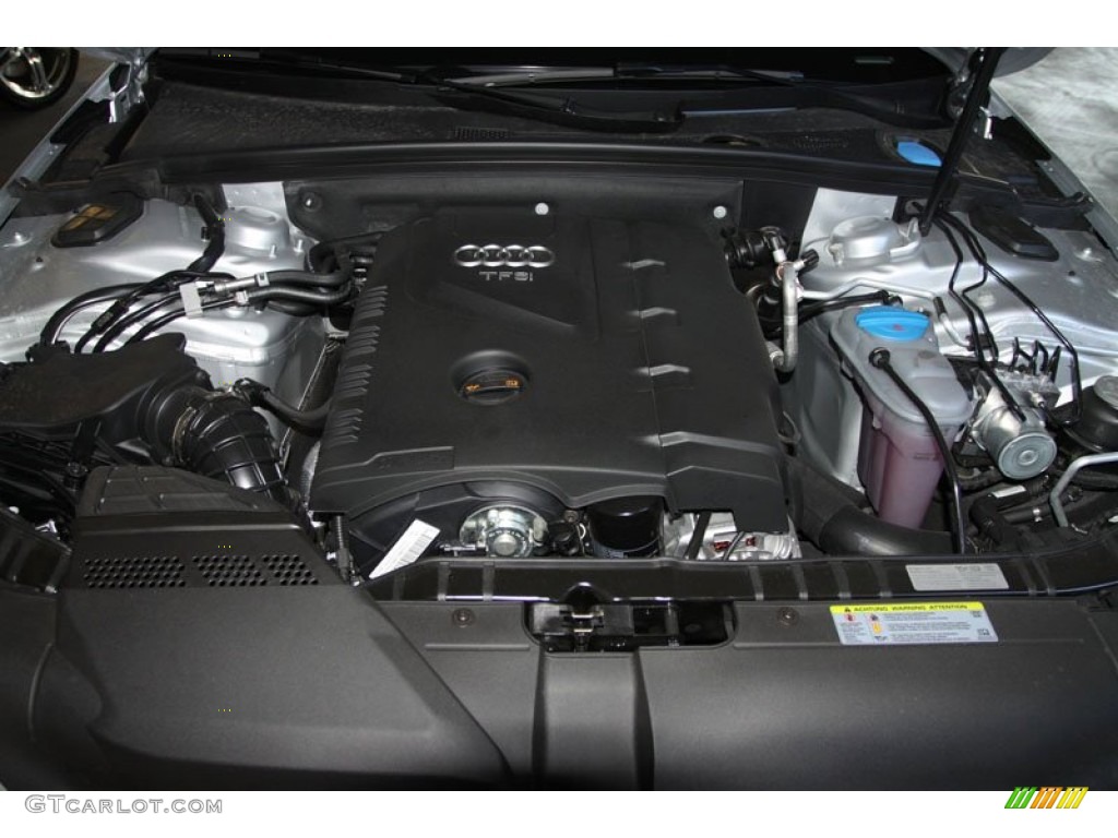 2012 A4 2.0T quattro Sedan - Ice Silver Metallic / Black photo #30