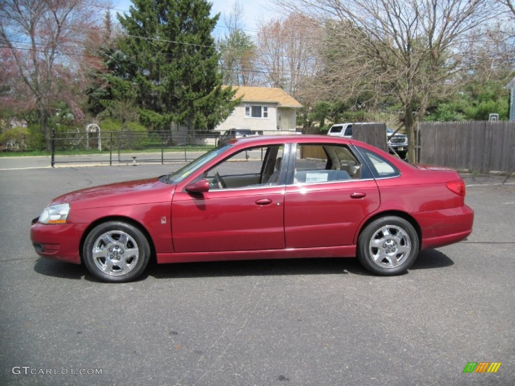 2005 L Series L300 Sedan - Berry Red / Tan photo #1
