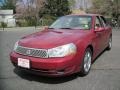 2005 Berry Red Saturn L Series L300 Sedan  photo #2