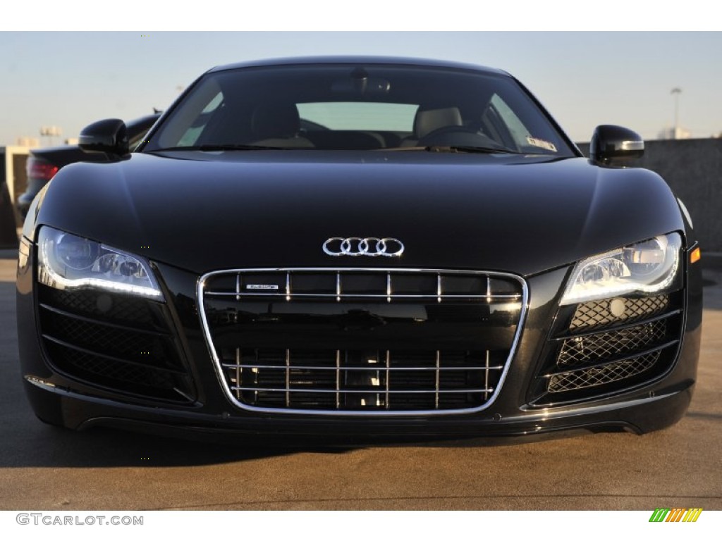 Phantom Black Pearl Effect 2012 Audi R8 5.2 FSI quattro Exterior Photo #56652192
