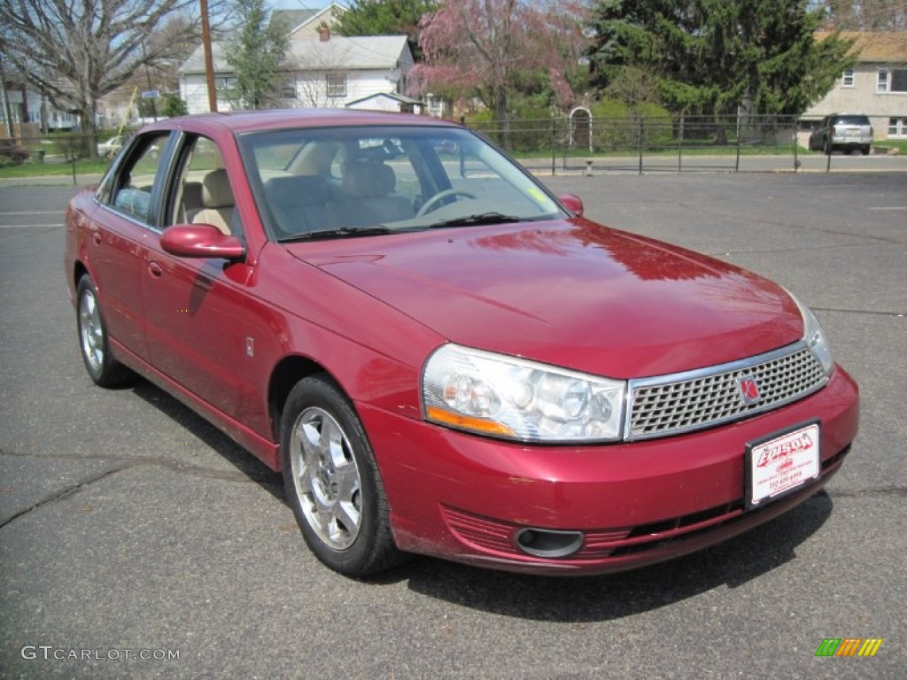 2005 L Series L300 Sedan - Berry Red / Tan photo #11