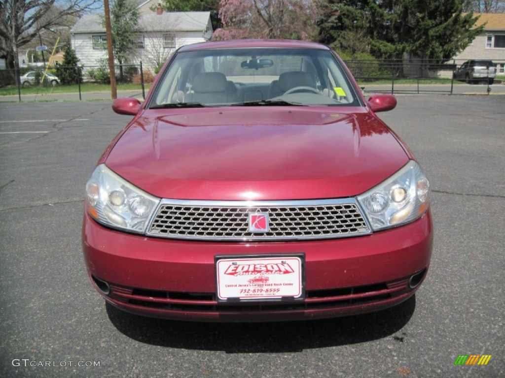 2005 L Series L300 Sedan - Berry Red / Tan photo #12