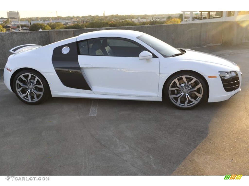 Ibis White 2012 Audi R8 5.2 FSI quattro Exterior Photo #56652612