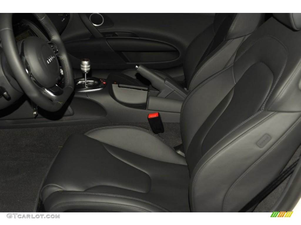 Black Interior 2012 Audi R8 5.2 FSI quattro Photo #56652645