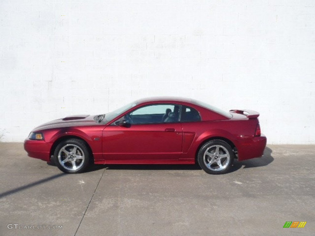 2003 Mustang GT Coupe - Redfire Metallic / Dark Charcoal photo #1