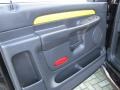 Dark Slate Gray 2004 Dodge Ram 1500 SLT Rumble Bee Regular Cab Door Panel
