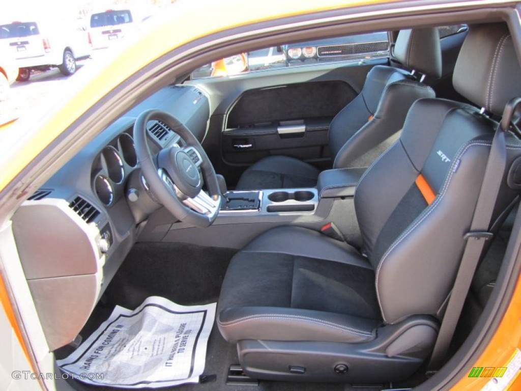 Dark Slate Gray Interior 2012 Dodge Challenger SRT8 392 Photo #56654997